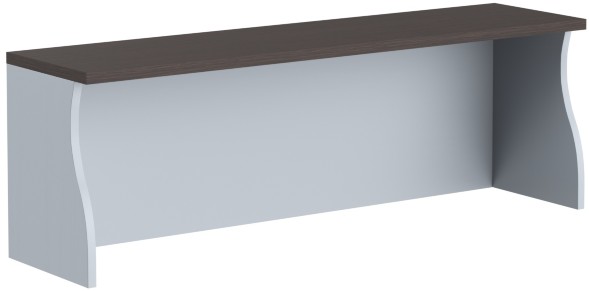 Надставка на стол НС-2 Беларусь Венге Магия/Металлик 1200*300*400 IMAGO в Полевском 