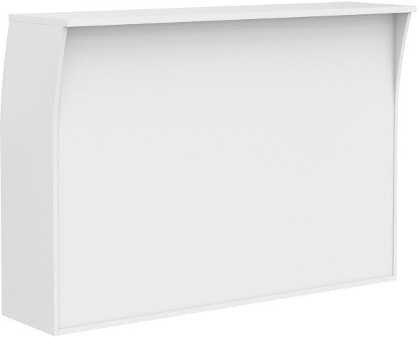 Стойка ресепшн РС-4 Беларусь Белый 1640*510*1150 в Полевском 