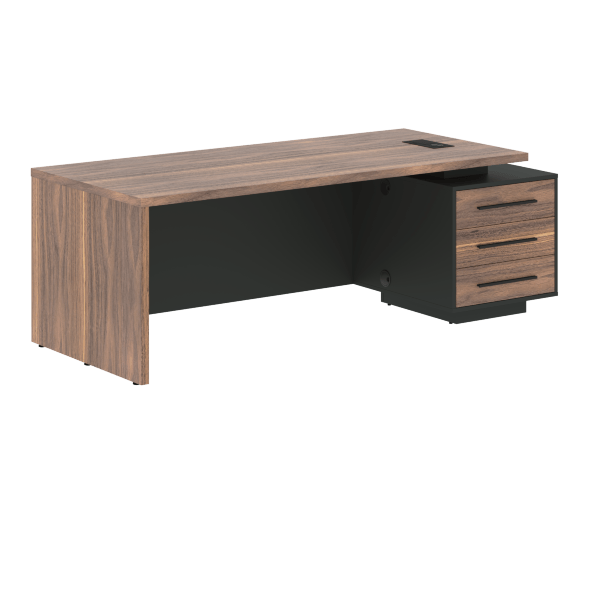 Стол руководителя с тумбой VRCT 2290(R) 2200х900х750 VE