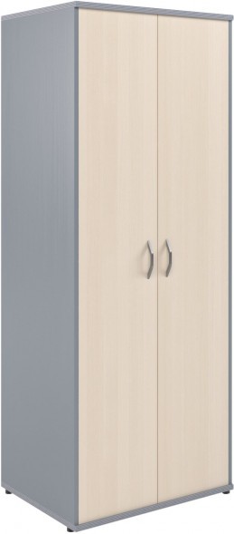 Гардероб ГБ-2 Беларусь Клен/Металлик 770*580*1975 IMAGO