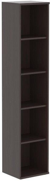 Стеллаж узкий СУ-1 Венге Магия 406х365х1975