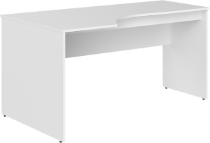 Стол эргономичный SET160-1(L) Белый 1600х900х760 SIMPLE