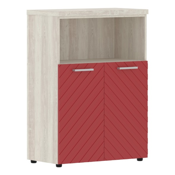 Шкаф с глухими малыми дверьми и топом TLMC 85.3 856х450х1203 TORR LUX