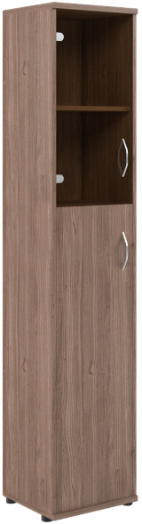 Шкаф колонка комбинированная СУ-1.7(L) Ясень Шимо 406*365*1975 в Полевском 