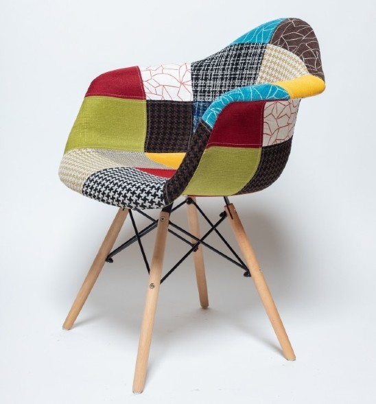 Стул Style DAW Patchwork мультиколор