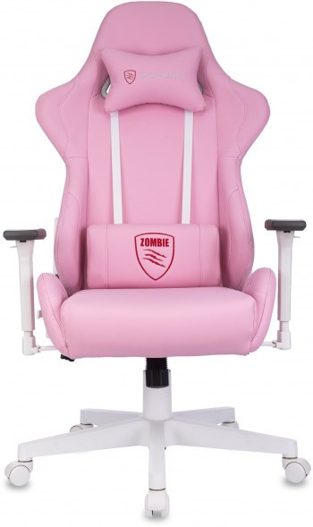 Кресло игровое Zombie Neo белый эко.кожа крестов. пластик пластик белый в Полевском 