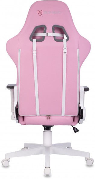 Кресло игровое Zombie Neo белый эко.кожа крестов. пластик пластик белый в Полевском 