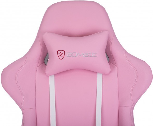 Кресло игровое Zombie Neo белый эко.кожа крестов. пластик пластик белый в Полевском 