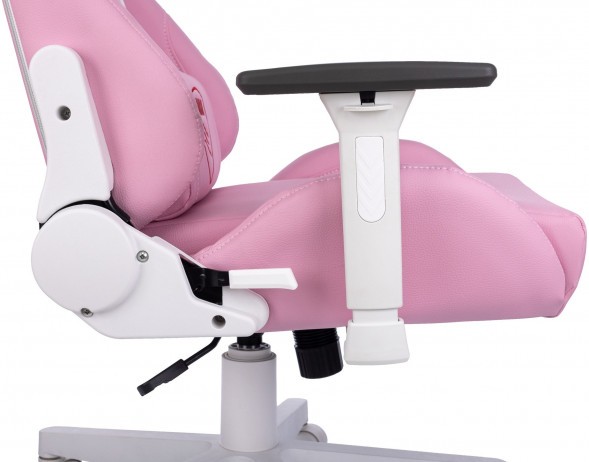 Кресло игровое Zombie Neo белый эко.кожа крестов. пластик пластик белый в Полевском 