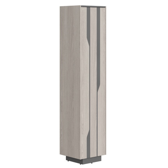 Шкаф СФ-574203 Дуб светлый/Белый премиум 464х430х2100 LINE