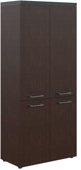 Шкаф с глухими средними и малыми дверьми THC 85.3 Венге Магия 854х452х1968