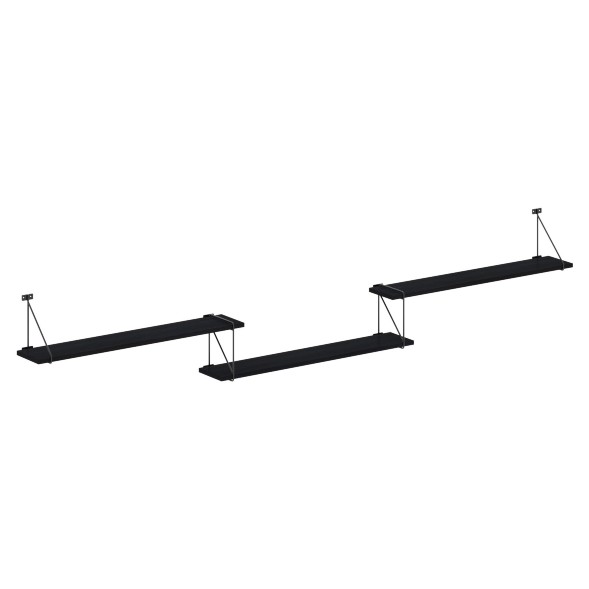 Полка с полкодержателями SH3-ROD/BAR 2380х166х392 COFFEE