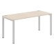 Стол прямой XS6ST 167 белый/антрацит 1600х700х750 XTEN-S60