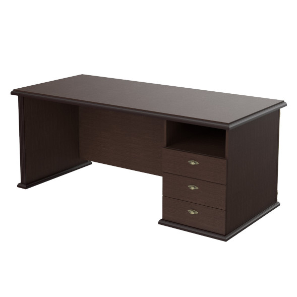 Стол руководителя однотумбовый RDT 188.A(R) 1800х800х750 RAUT