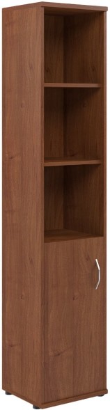 Шкаф колонка с глухой малой дверью СУ-1.1(L) Орех Французcкий 406*365*1975
