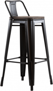 Стул Tolix Wood LB барный