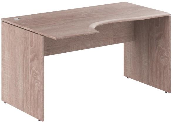 Стол эргономичный WCET 149(L) Дуб Сонома 1400х900х750 в Полевском 