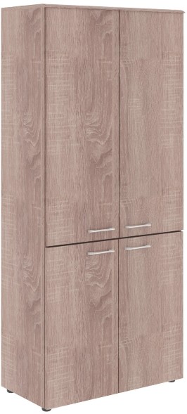 Шкаф с глухими средними и малыми дверьми WHC 85.3 Дуб Сонома 856х432х1949 WAVE