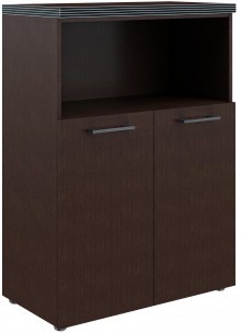 Шкаф с глухими малыми дверьми и топом TMC 85.3 Венге Магия 854х452х1203