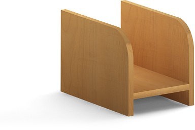 Подставка под компьютер CБ-1 Беларусь Клен 308х500х173