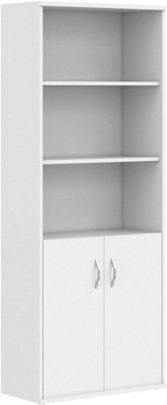 Шкаф с одним комплектом глухих малых дверей СТ-1.1 Белый 770*365*1975 IMAGO в Полевском 