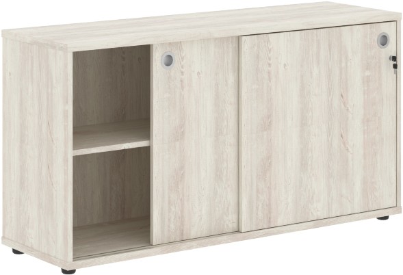 Шкаф низкий со слайд дверьми XLC 1443 Сосна Эдмонт 1406х430х750 XTEN