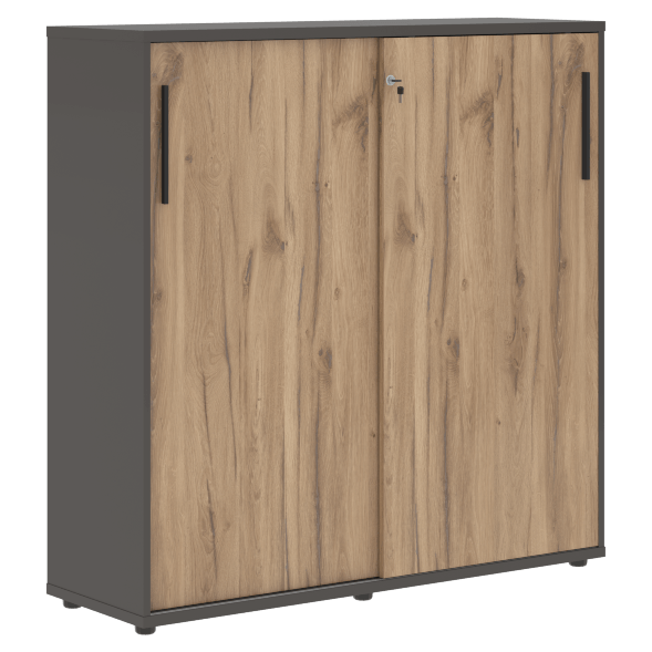 Шкаф средний с дверьми купе EMC 1343 1346х430х1355 EDIS